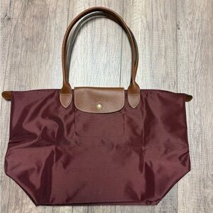 Longchamp Burgundy Tote Bag (Brand New)